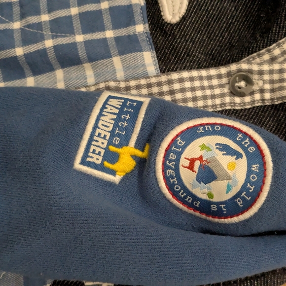 Disney Baby Emroidered Mickey Mouse Romper - Picture 5 of 7